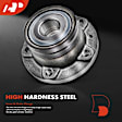 APHB0899 2x Rear Wheel Bearing & Hub Assembly