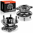 APHB0903 2x Rear Wheel Bearing & Hub Assembly