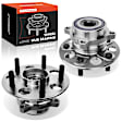 APHB0911 2x Rear Wheel Bearing & Hub Assembly