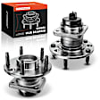 APHB0925 2x Front Wheel Bearing & Hub Assembly with ABS