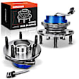 APHB0934 2x Front Wheel Bearing & Hub Assembly with ABS Sensor