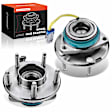 APHB0979 2x Front Wheel Bearing & Hub Assembly with ABS Sensor