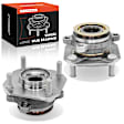 APHB0981 2x Front Wheel Bearing & Hub Assembly