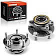 APHB0997 2x Front Wheel Bearing & Hub Assembly