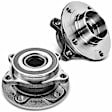 APHB1007 2x Front Wheel Bearing & Hub Assembly