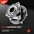 APHB1034 2x Front Wheel Bearing & Hub Assembly