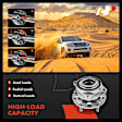 APHB1039 2x Front Wheel Bearing & Hub Assembly