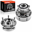 APHB1045 2x Rear Wheel Bearing & Hub Assembly