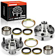 APHB1049 2x Front Wheel Bearing & Hub Assembly