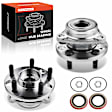 APHB1055 2x Front Wheel Bearing & Hub Assembly
