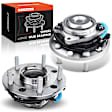 APHB1068 2x Rear Wheel Bearing & Hub Assembly with ABS Sensor