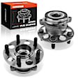 APHB1083 2x Rear Wheel Bearing & Hub Assembly