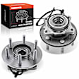 APHB1093 2x Rear Wheel Bearing & Hub Assembly with ABS