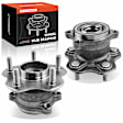 APHB1100 2x Rear Wheel Bearing & Hub Assembly