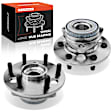 APHB1104 2x Front Wheel Bearing & Hub Assembly