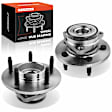 APHB1148 2x Front Wheel Bearing & Hub Assembly