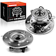 APHB1181 2x Front Wheel Bearing & Hub Assembly with ABS Sensor
