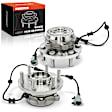 APHB1205 2x Front Wheel Bearing & Hub Assembly with ABS Sensor