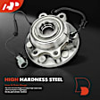 APHB1205 2x Front Wheel Bearing & Hub Assembly with ABS Sensor