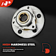APHB1214 2x Front Wheel Bearing & Hub Assembly
