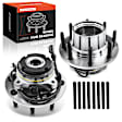 APHB1218 2x Front Wheel Bearing & Hub Assembly with ABS Sensor