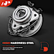 APHB1224 2x Front Wheel Bearing & Hub Assembly with ABS Sensor