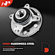 APHB1228 2x Front Wheel Bearing & Hub Assembly with ABS Sensor