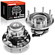 APHB1238 2x Front Wheel Bearing & Hub Assembly w/ ABS Sensor