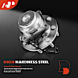 APHB1238 2x Front Wheel Bearing & Hub Assembly w/ ABS Sensor