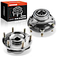 APHB1248 2x Front Wheel Bearing & Hub Assembly