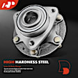 APHB1248 2x Front Wheel Bearing & Hub Assembly