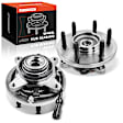 APHB1255 2x Front Wheel Bearing & Hub Assembly with ABS Sensor