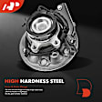 APHB1274 Front Passenger Wheel Bearing & Hub Assembly with ABS Sensor