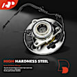 APHB1287 2x Front Wheel Bearing & Hub Assembly with ABS Sensor