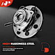 APHB1289 2x Front Wheel Bearing & Hub Assembly with ABS Sensor