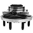 APHB1297 2x Front Wheel Bearing & Hub Assembly with ABS Sensor