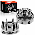 APHB1334 2x Front Wheel Bearing & Hub Assembly with ABS Sensor