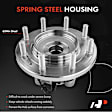 APHB1336 2x Front Wheel Bearing & Hub Assembly w/ ABS Sensor