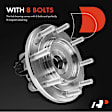 APHB1336 2x Front Wheel Bearing & Hub Assembly w/ ABS Sensor