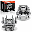 APHB1376 2x Front Wheel Bearing & Hub Assembly
