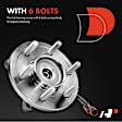 APHB1378 2x Front Wheel Bearing & Hub Assembly with ABS Sensor
