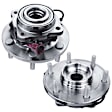 APHB1407 2x Rear Wheel Bearing & Hub Assembly with ABS Sensor