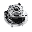APHB1407 2x Rear Wheel Bearing & Hub Assembly with ABS Sensor