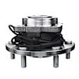 APHB1407 2x Rear Wheel Bearing & Hub Assembly with ABS Sensor