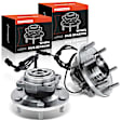 APHB1417 2x Rear Wheel Hub Bearing with ABS Sensor