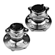 APHB1448 2x Rear Wheel Bearing & Hub Assembly