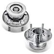 APHB1538 2x Rear Wheel Bearing & Hub Assembly