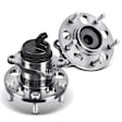 APHB1549 2x Rear Wheel Bearing & Hub Assembly