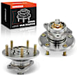 APHB1638 2 Pcs Rear Wheel Hub Bearing Assembly