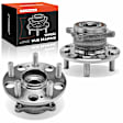 APHB1639 2 Pcs Rear Wheel Hub Bearing Assembly